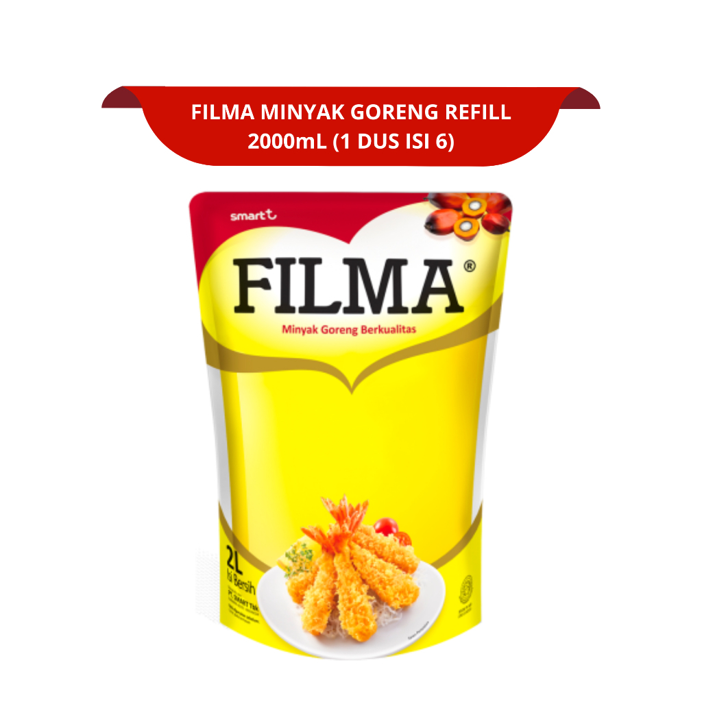 [1 DUS ISI 6] MINYAK GORENG FILMA 2 LITER