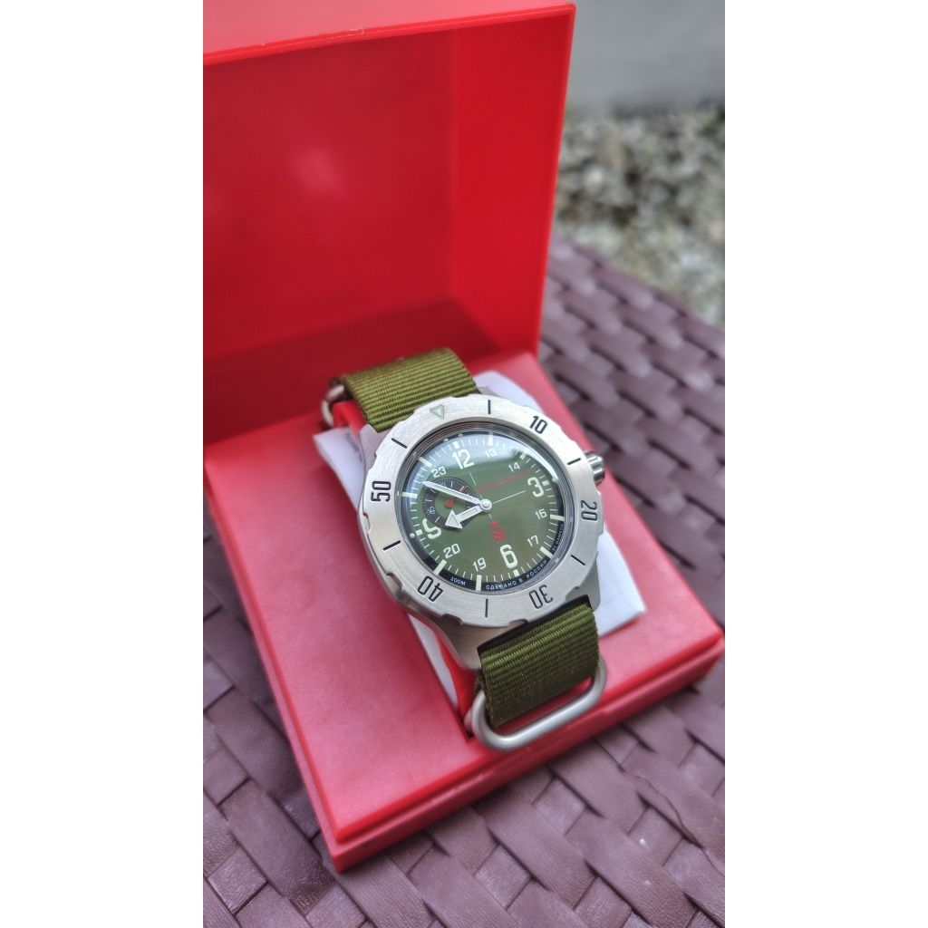 Jam Diver Vostok Komandirskie 100M WR