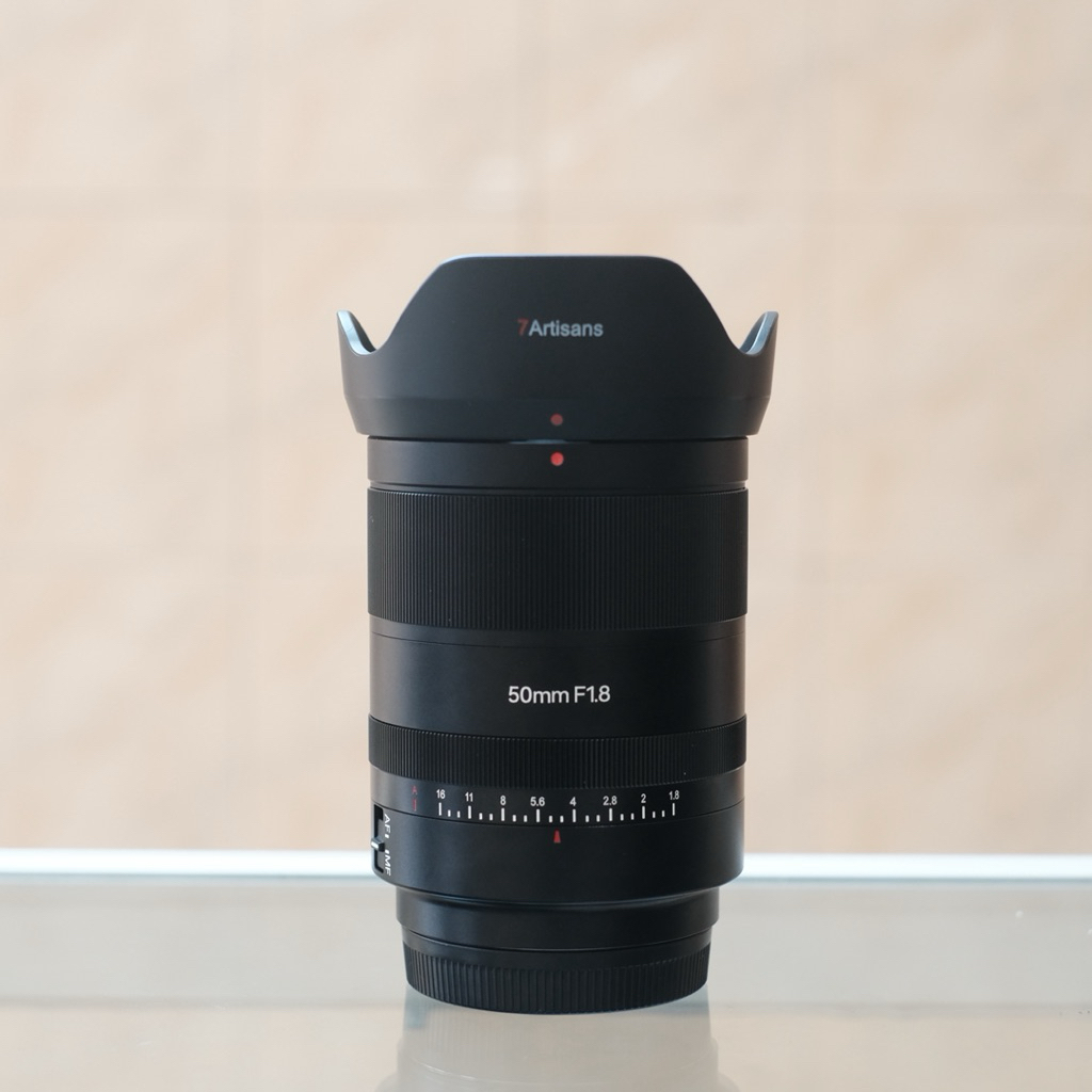 lensa 7Artisan 50mm f1.8 FE for sony fullframe second mulus