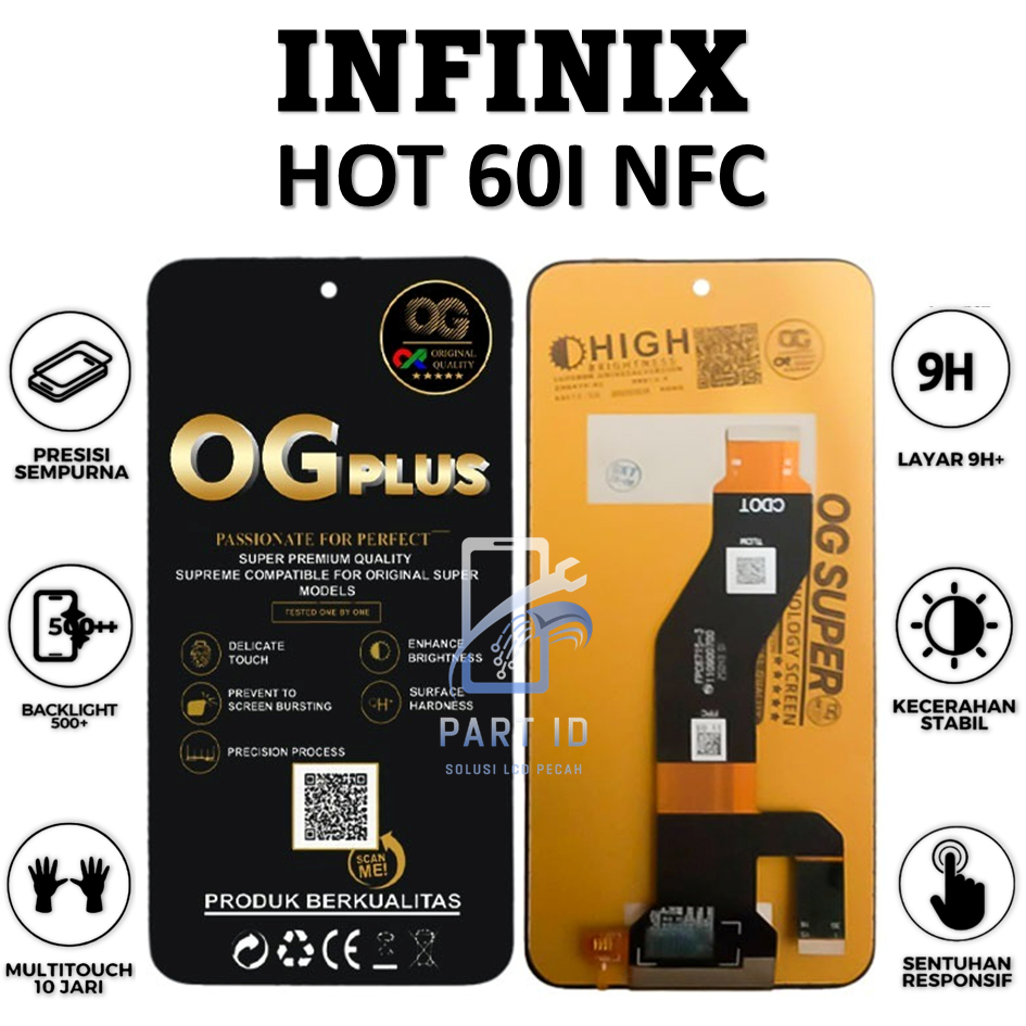 LCD TOUCHSCREEN INFINIX HOT 60I NFC ORIGINAL 100%