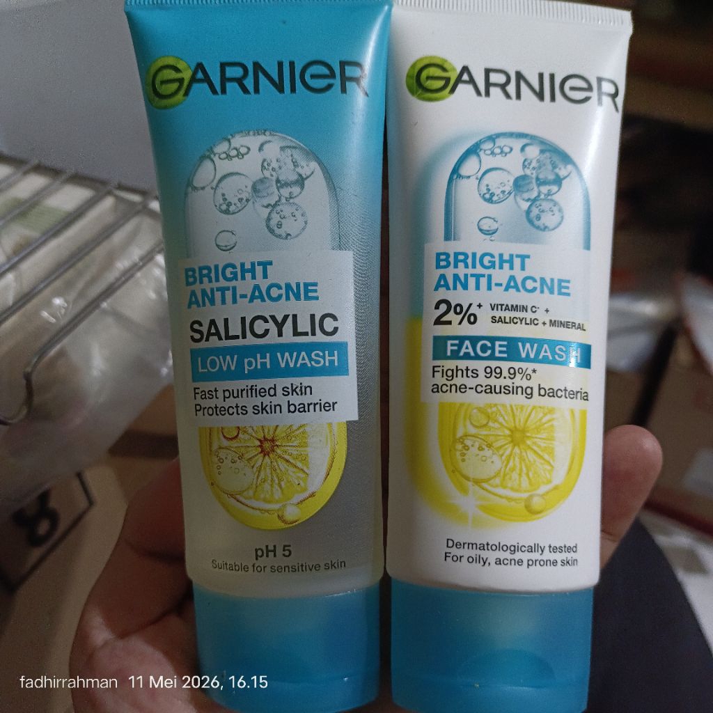 Garnier Bright Complete Anti Acne Facial Wash 100ml