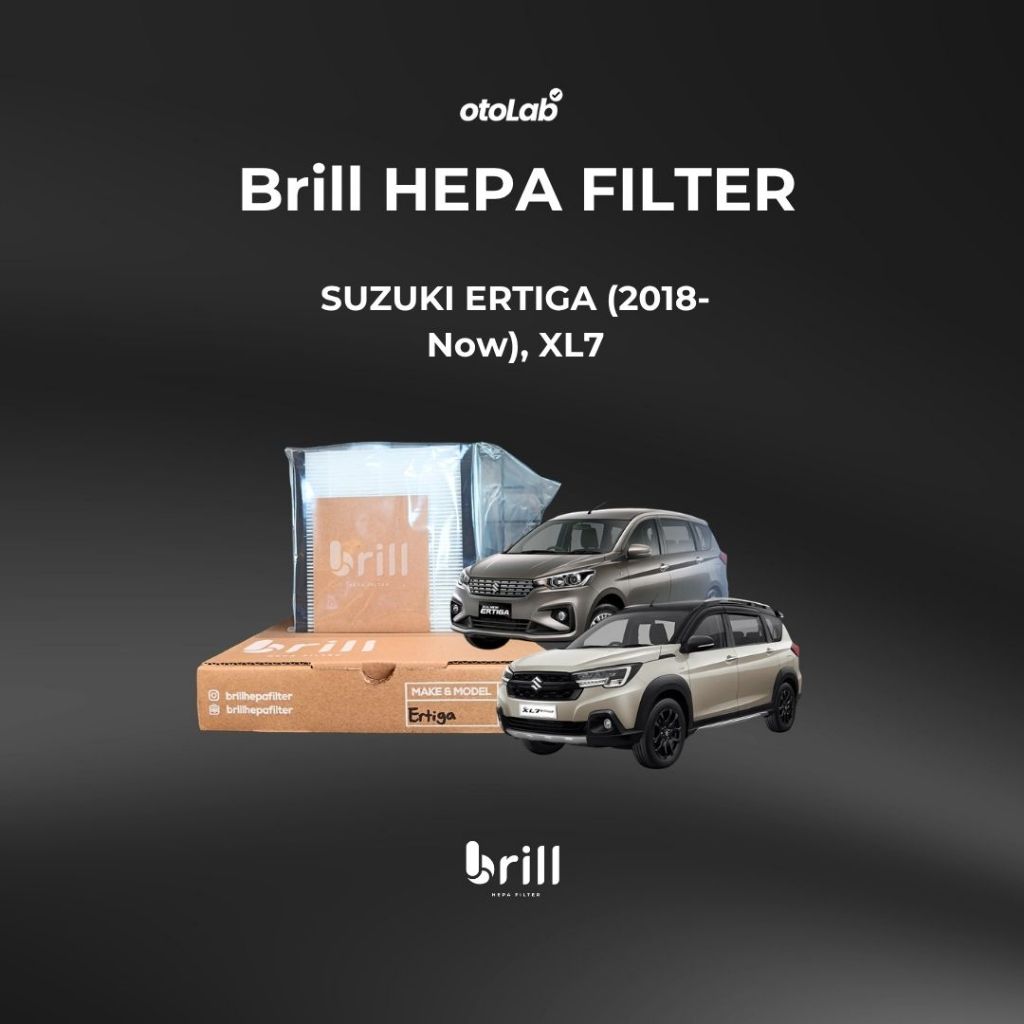 Brill HEPA Filter - SUZUKI ERTIGA, XL7 - Filter Kabin Mobil/Filter AC Mobil/Car Cabin Filter/HEPA Fi