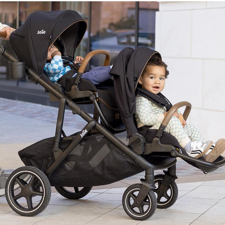 Joie Chive Single-to-Double Stroller Bayi