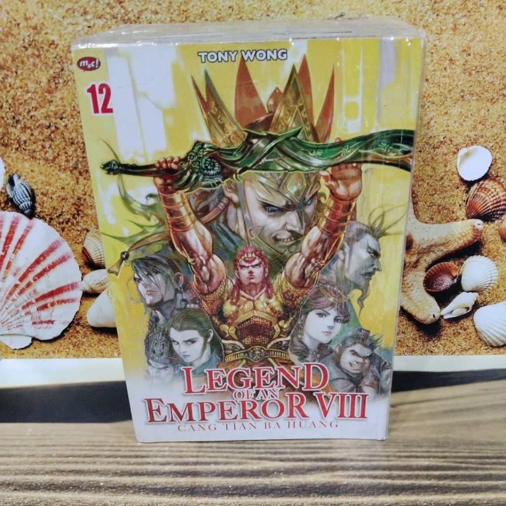 BUKU BEKAS ORIGINAL KONDISI MULUS:KOMIK LEGEND OF AN EMPEROR VIII) 1-12 TAMAT) CANG TIAN BA HUANG) T