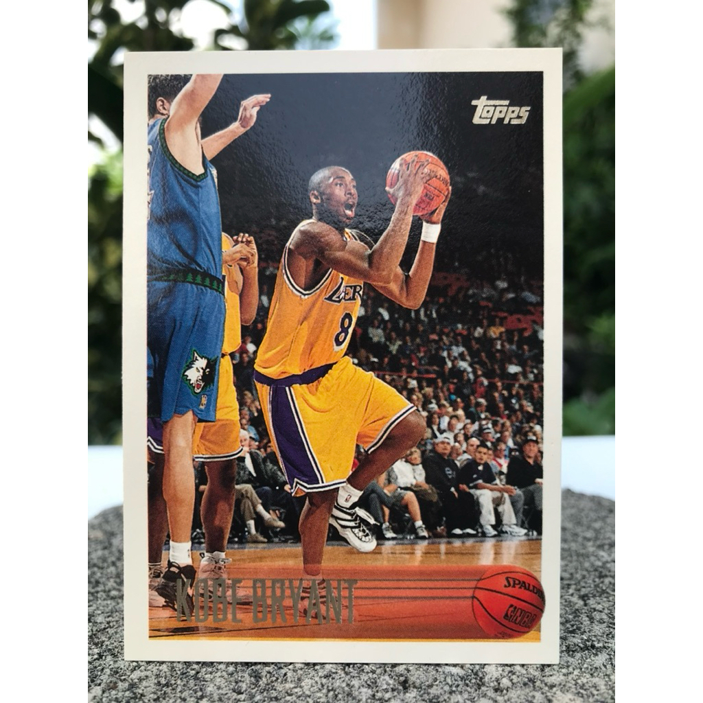 TOPPS KOBE BRYANT ROOKIE CARD 1996 KARTU NBA BASKETBALL LEGENDS