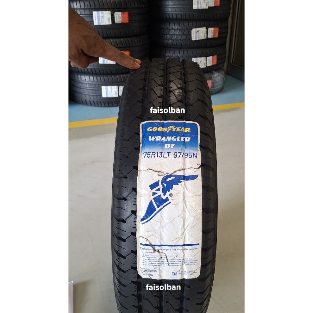 Ban mobil 175 R13 LT 97/95SN Goodyear Wrangler DT [Pick Up]