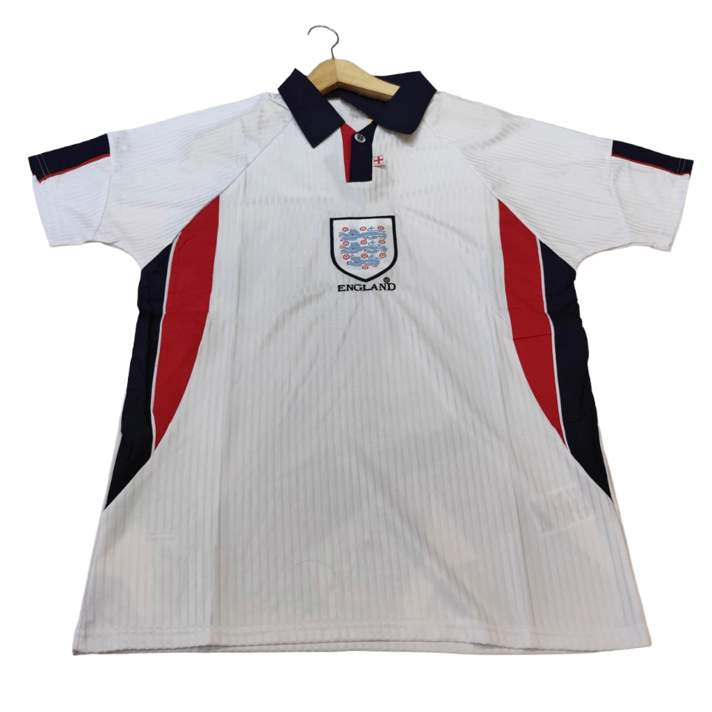 RETRO ENGLAND HOME 1998 BAJU BOLA CLASSIC
