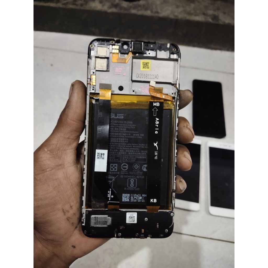 lcd asus max  m2 original copotan