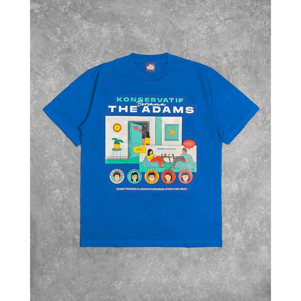 The Adams – Konservatif | Tshirt (Blue)