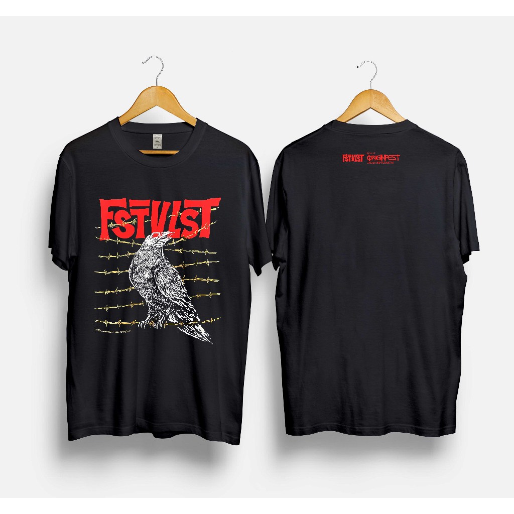 Kaos Band Fstvlst - Live At Origin Fest 2026 | Tshirt Musik Rock Metal Cotton Combed 24s | S - XXXL
