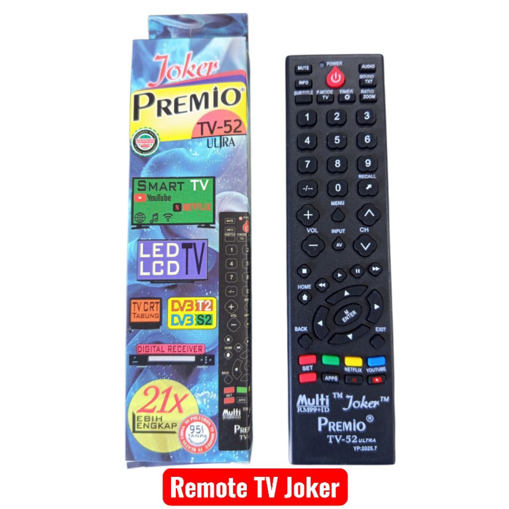Remote TV MULTI JOKER premio