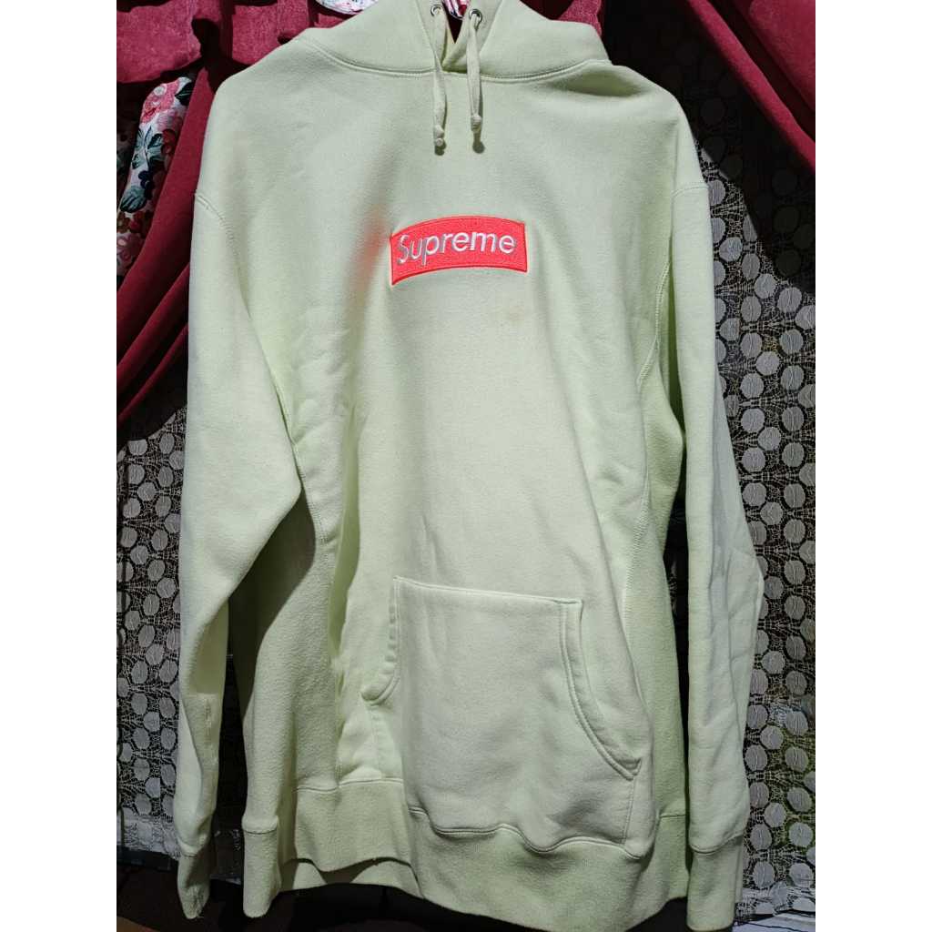 Hoodie SUPREME MINT GREEN 100% AUTHENTIC???