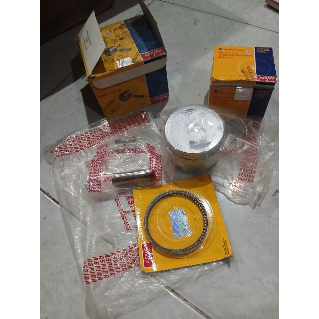 PISTON KIT HONDA TIGER REVO OVS 50 ORIGINAL ASPIRA