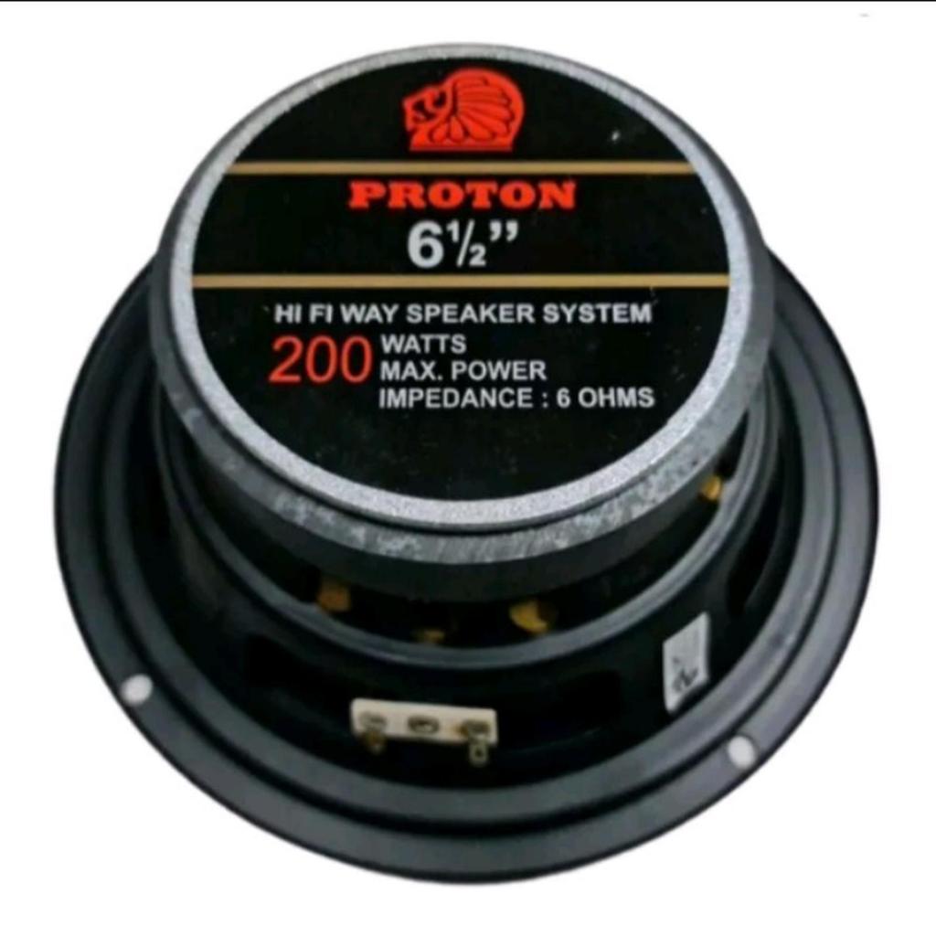 Speaker Woofer 6,5 inch proton 200 Watt 6 ohm Subwoofer