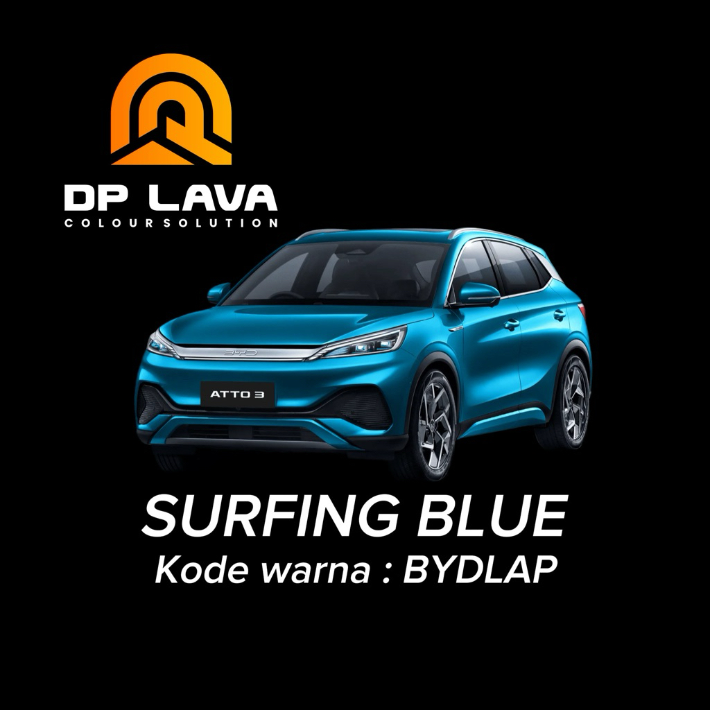Surfing blue byd (cat pabrikan byd) biru byd DPLAVA PU