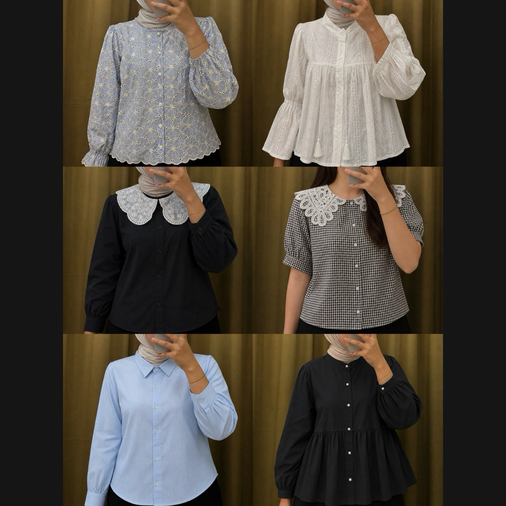 PRELOVED BLOUSE & KEMEJA SAILOR BRAND