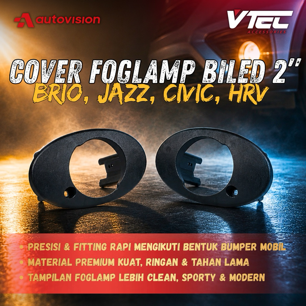 AUTOVISION COVER FOGLAMP BILED 2”