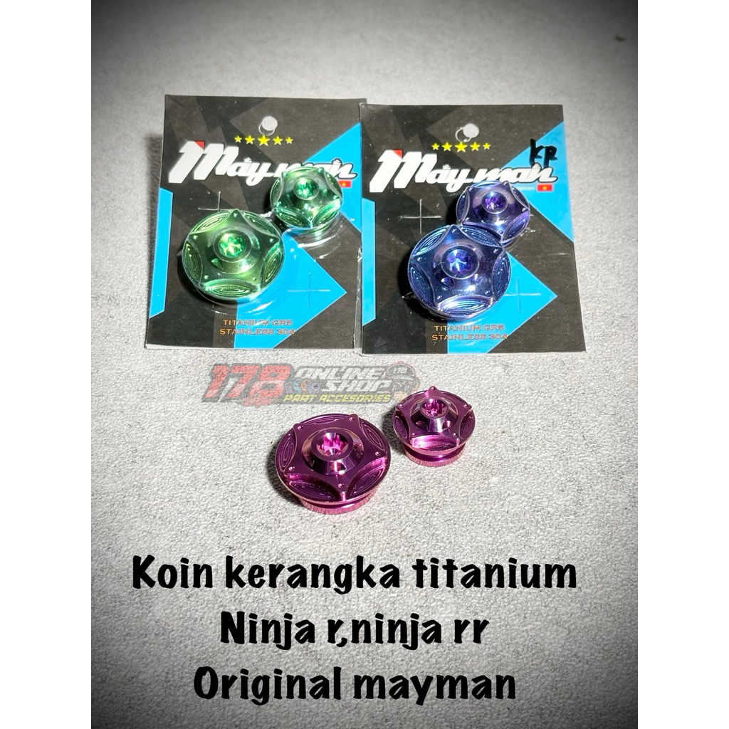 koin rangka titan ninja r, ninja rr, ninja ss
