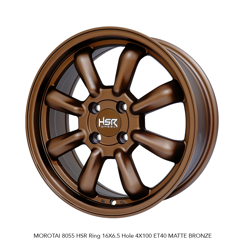 VELG MOBIL R16 HSR MOROTAI 8055 HSR R16X6,5 H4X100 ET40 MBRZ (SUPER SALE) 4 PCS VELG