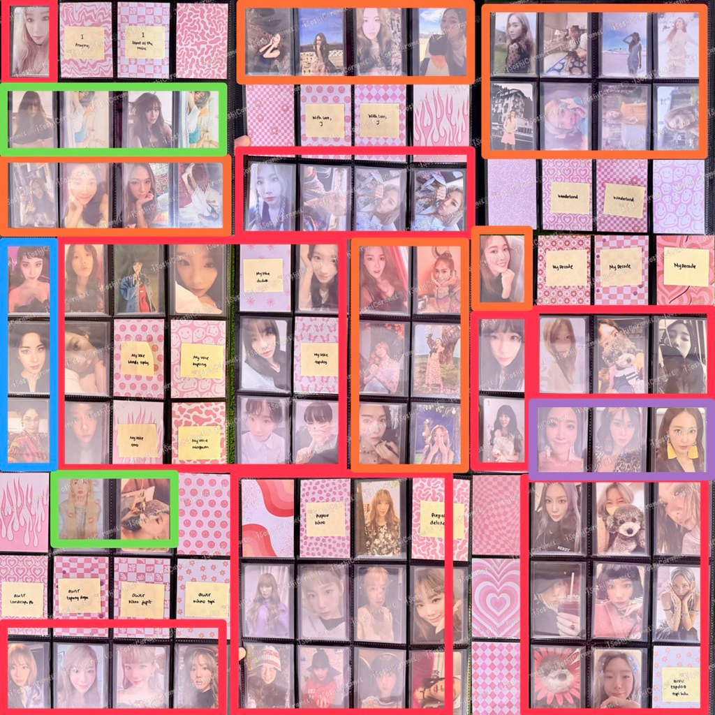 [ DIJUAL PER SET MEMBER ONLY | BACA DESC ] PC PHOTOCARD SOLO TIFFANY HYOYEON YURI SEOHYUN I JUST WAN