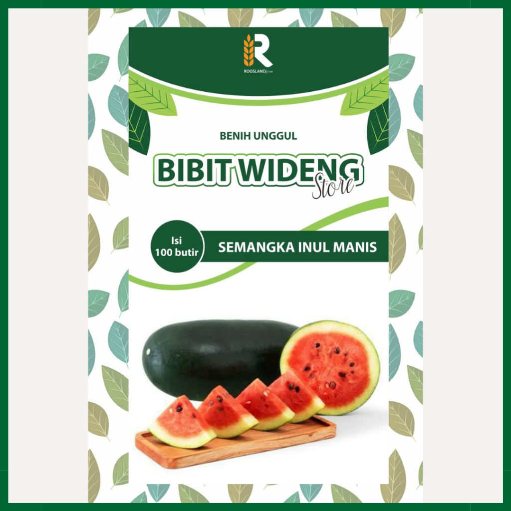 ( 100 BENIH ) SEMANGKA INUL MERAH | SEMANGKA LONJONG MANIS | SEMANGKA PANJANG