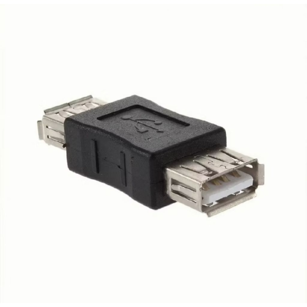 Konektor Gender USB A 2.0 Female to USB Female Adapter / konektor sambungan USB extension