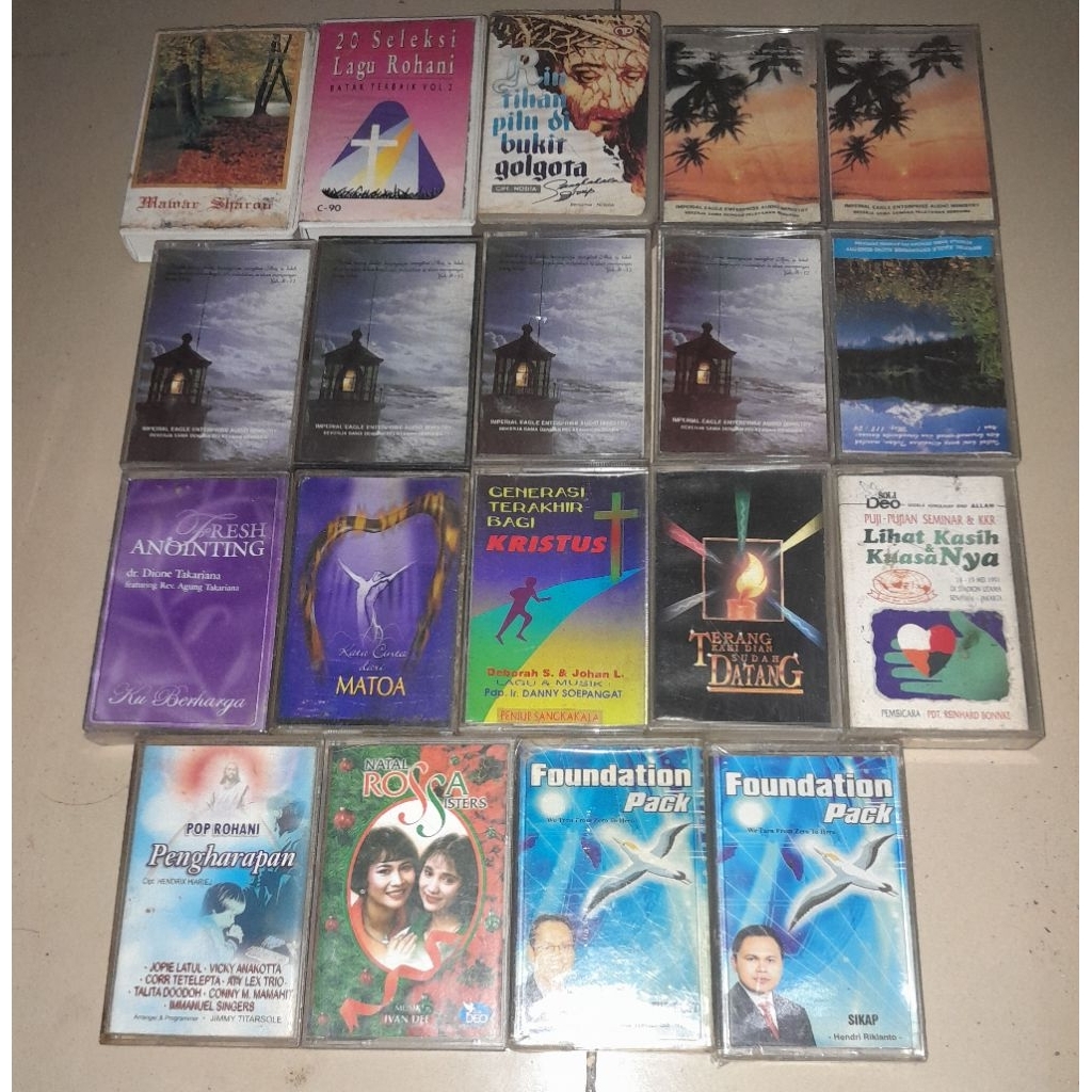 Paket kaset pita Rohani