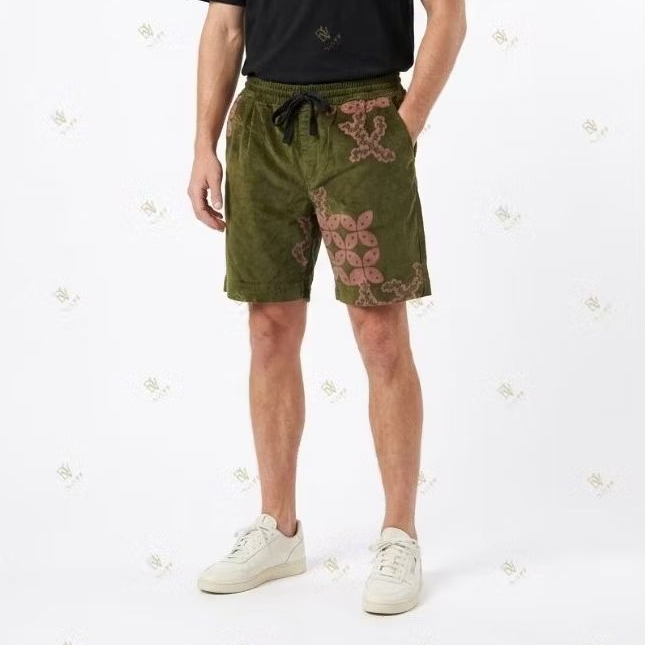 DAVEE INDONESIA - Celana Pendek Pria Corduroy - Celana Broadshort Batik Premium