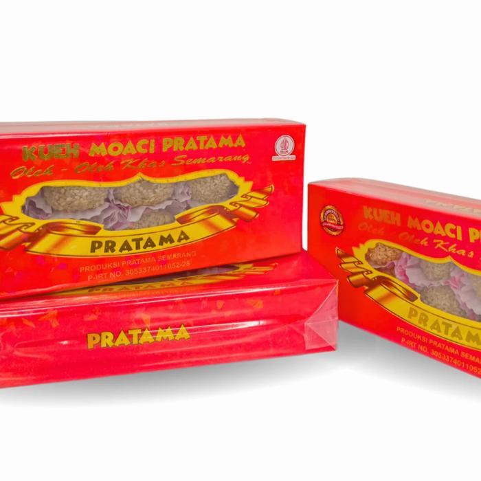 Kue Moaci Moci Mochi Semarang Merk Pratama Wijen - Original