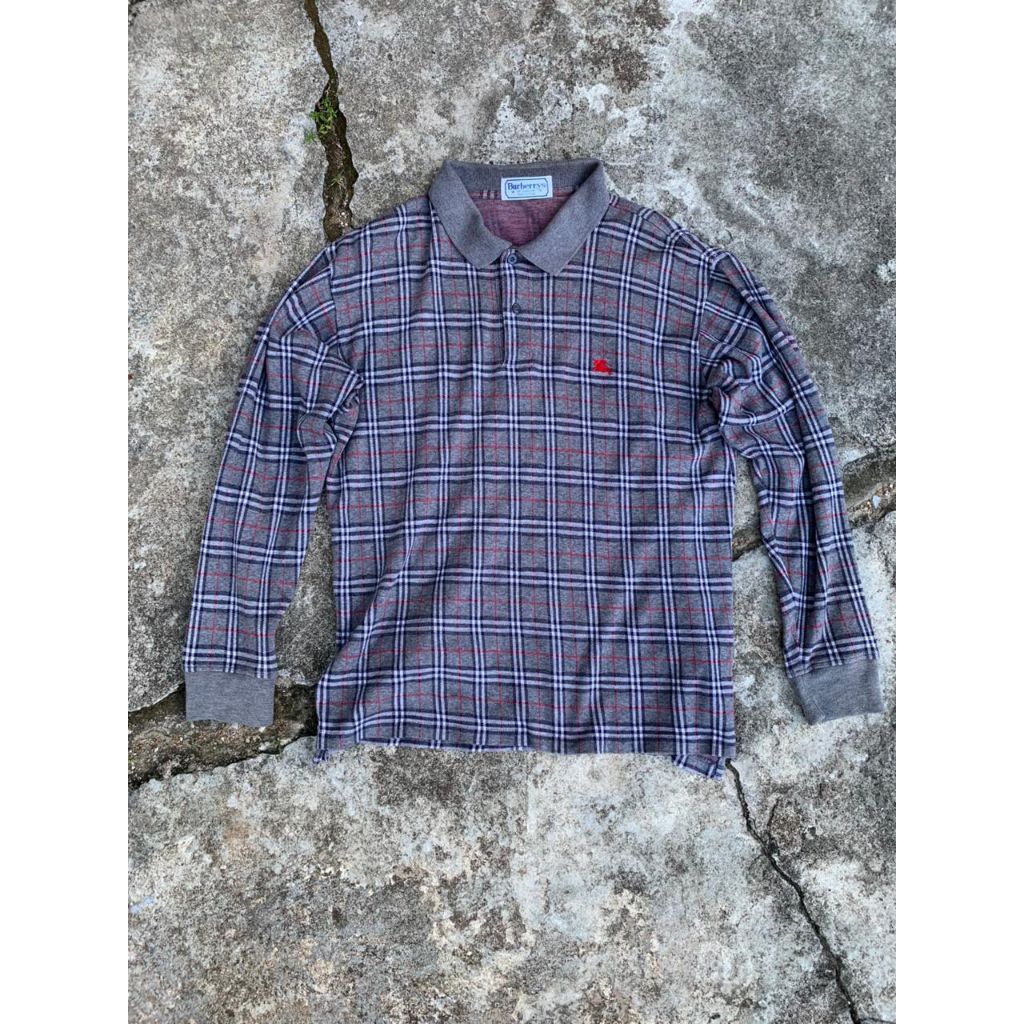 Burberrys Check Nova polo shirt