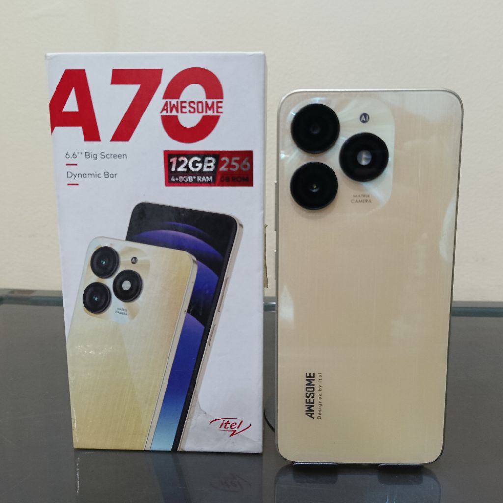 Handphone Itel A70 Ram 4 256GB