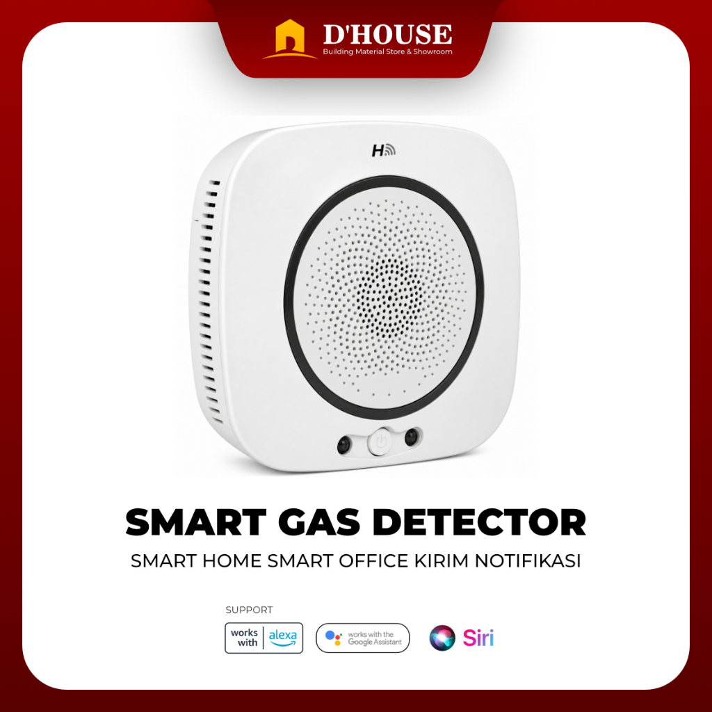 Handyman Smart Gas Detector untuk Smart Home Smart Office Sent Notifikasi Pendeteksi Gas