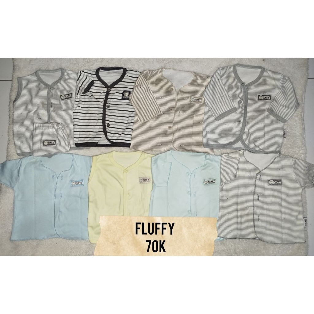 paket baju bayi fluffy