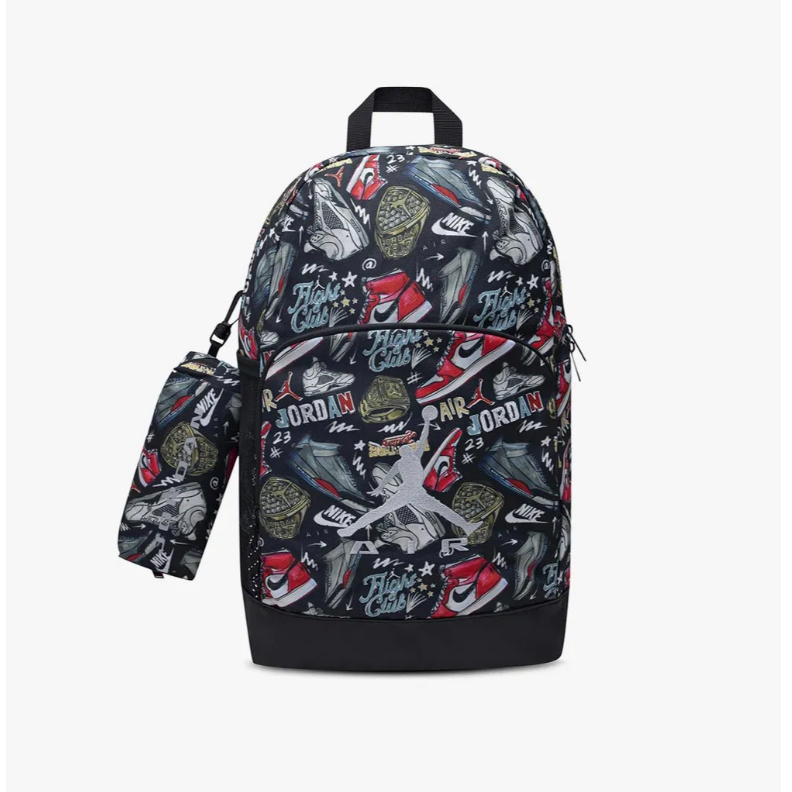 Tas ransel sekolah anak laki laki JORDAN kids backpack motif dengan tempat pensil