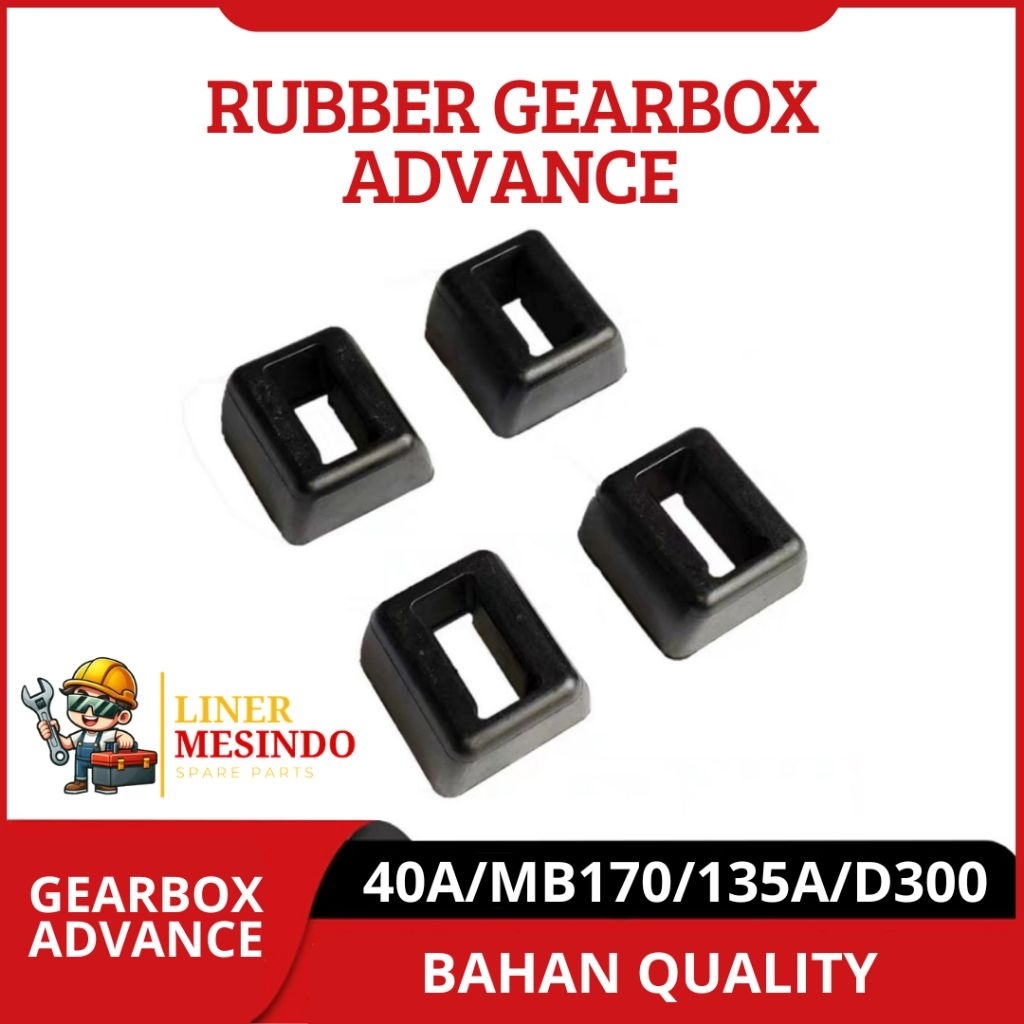 40A RUBBER GEARBOX MB170 / 135A / D300 ADVANCE