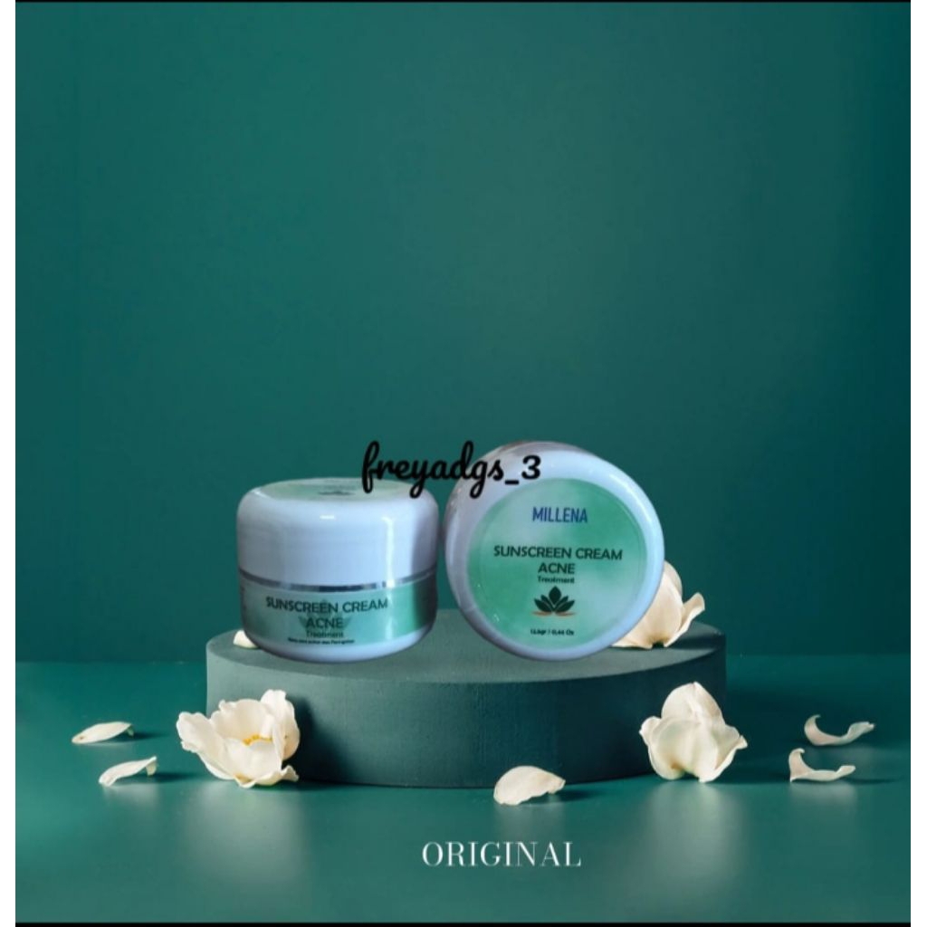 Millena Sunscren Cream Acne  tretment