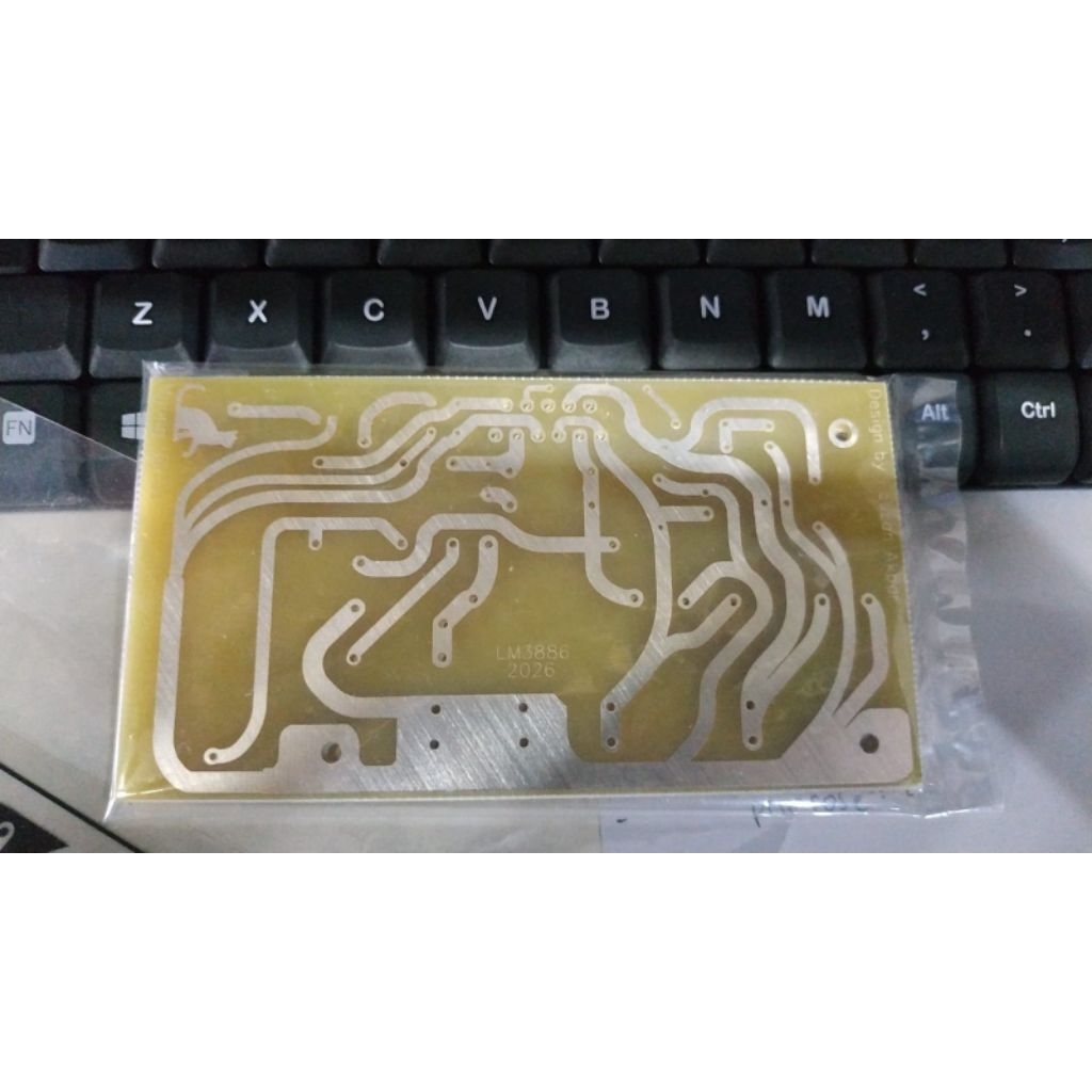 PCB lm3886 Meong Series Buatan Indonesia