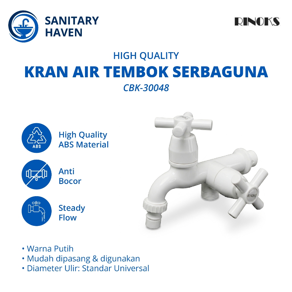 Rinoks - Kran Air PVC ABS Serbaguna - CBK30048