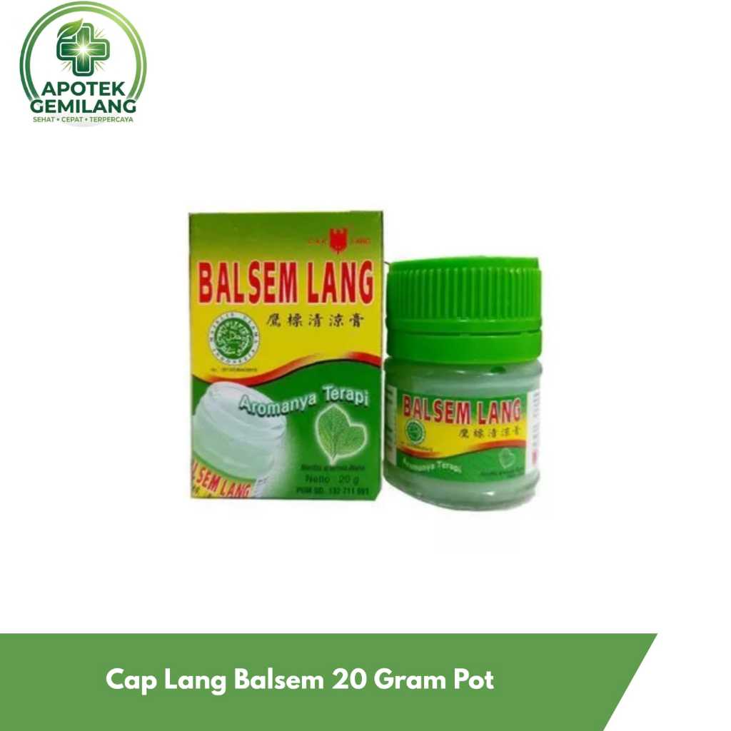 Cap Lang Balsem Lang 20 Gram Pot