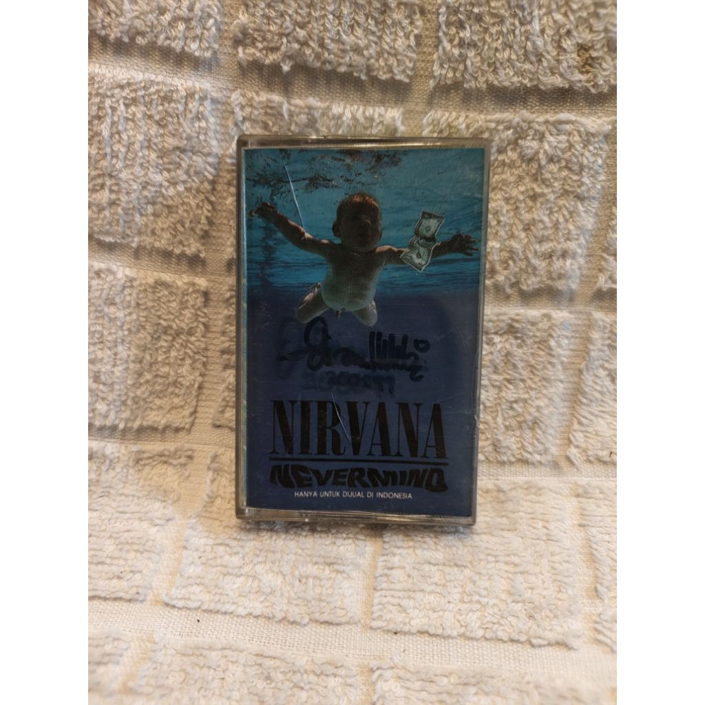 nirvana nevermind kaset pita