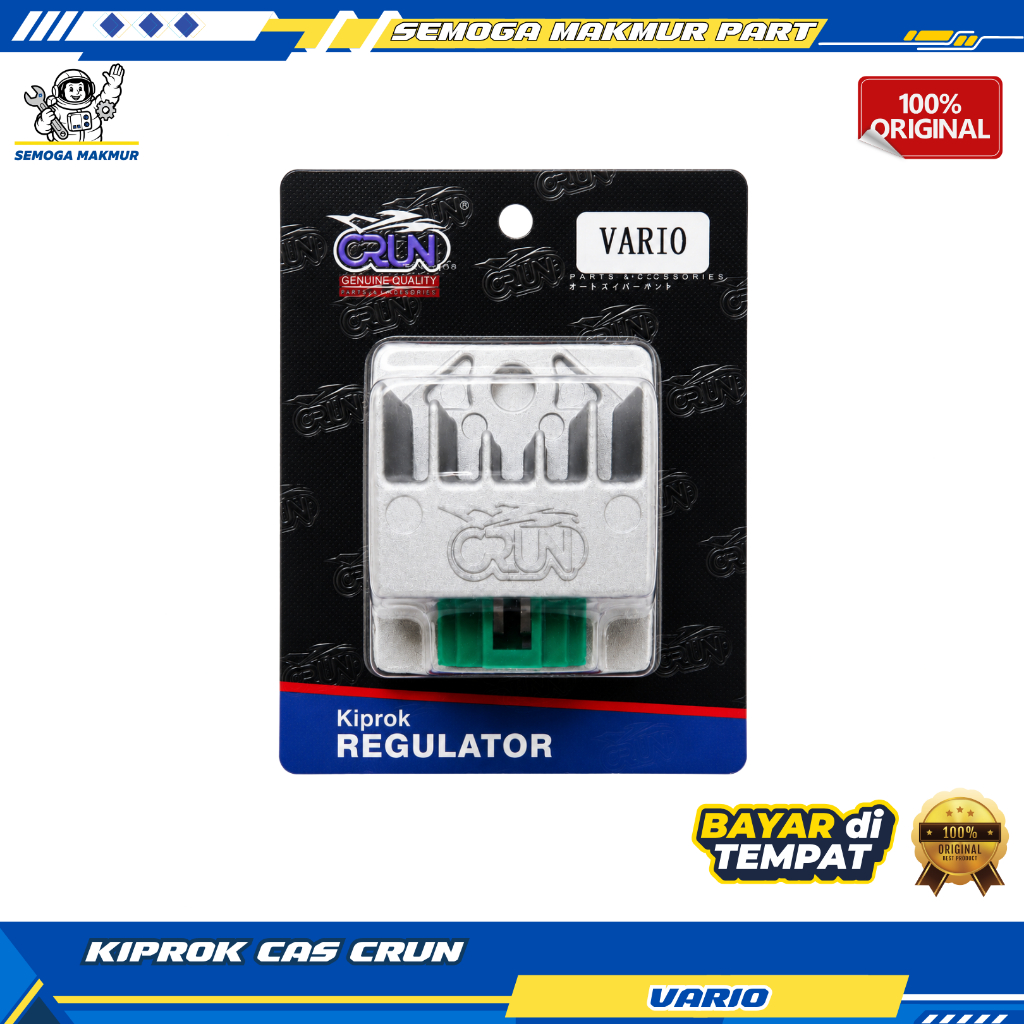 REGULATOR KIPROK CAS CRUN BLADE BEAT VARIO JUPITER Z MIO VEGA ZR FIZR CRYPTON REVO ABSOLUTE