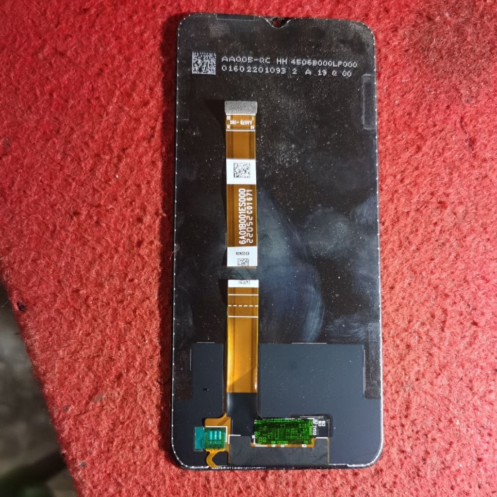 lcd oppo a16 ori minus flexible putus.