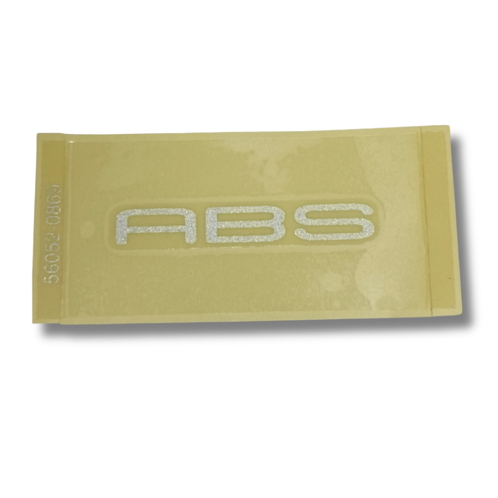 Stiker Spakbor Depan Mark FR Fender ABS Kawasaki Ninja 250 FI Z250 Ninja 650 ER6N Original KGP (5605