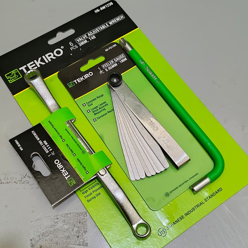 Kunci Stel Klep Tekiro 3 pcs - Kunci Stelan Klep Tekiro 3 Pcs - Fuller Tekiro