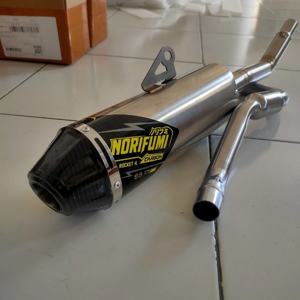 KNALPOT NORIFUMI ROCKET 4 CARBON PNP KLX CRF WR155