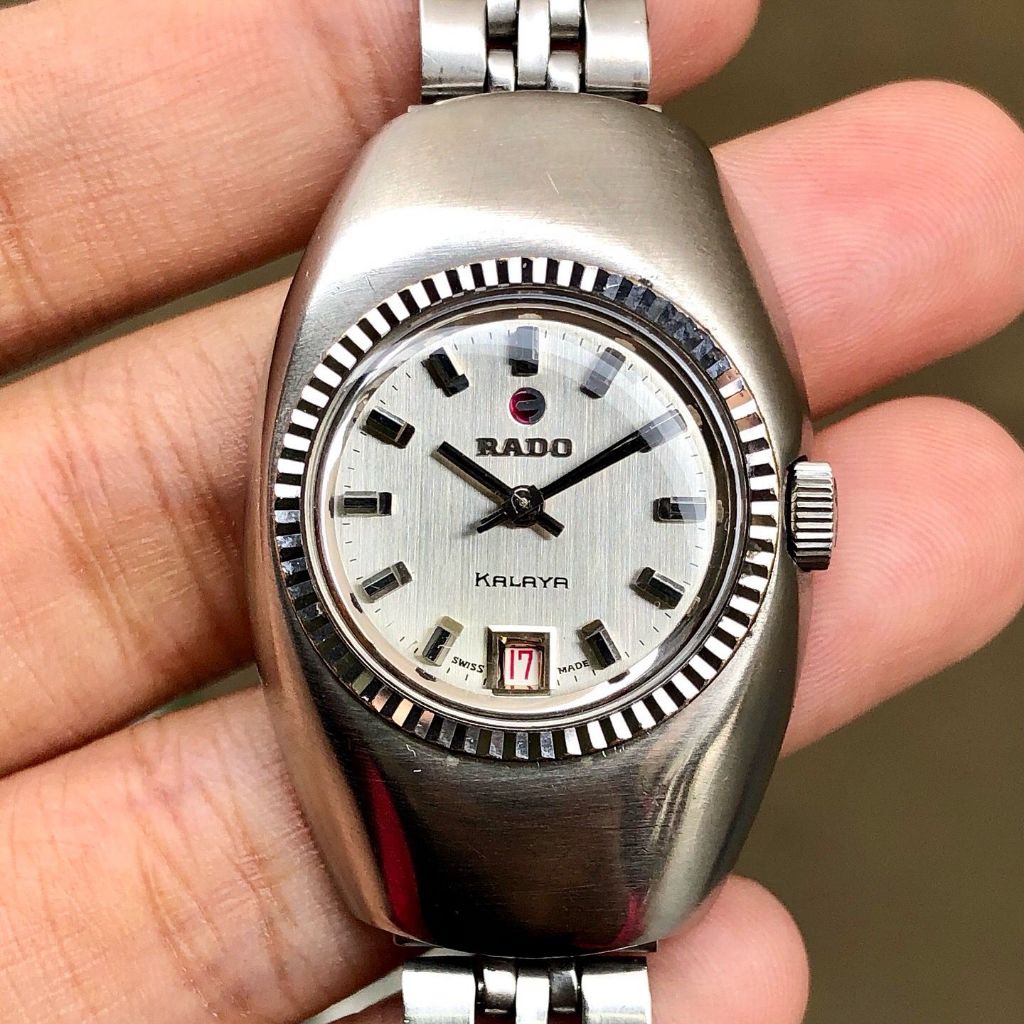 Vintage Rado Kalaya Ladies Date Swiss Made