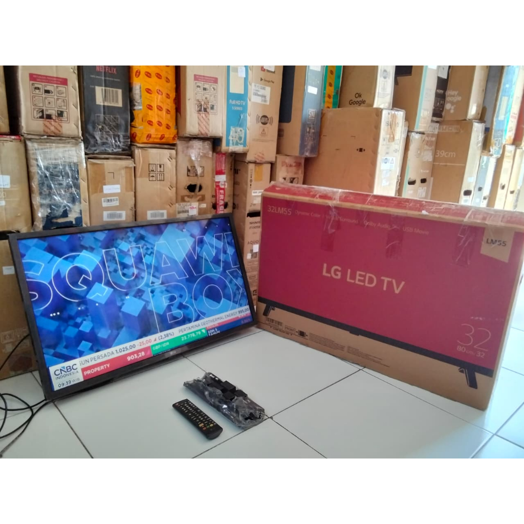TV LED LG DIGITAL 32 INC HD SIAP PAKAI KONDISI BEKAS MASIH SEGEL (0208)