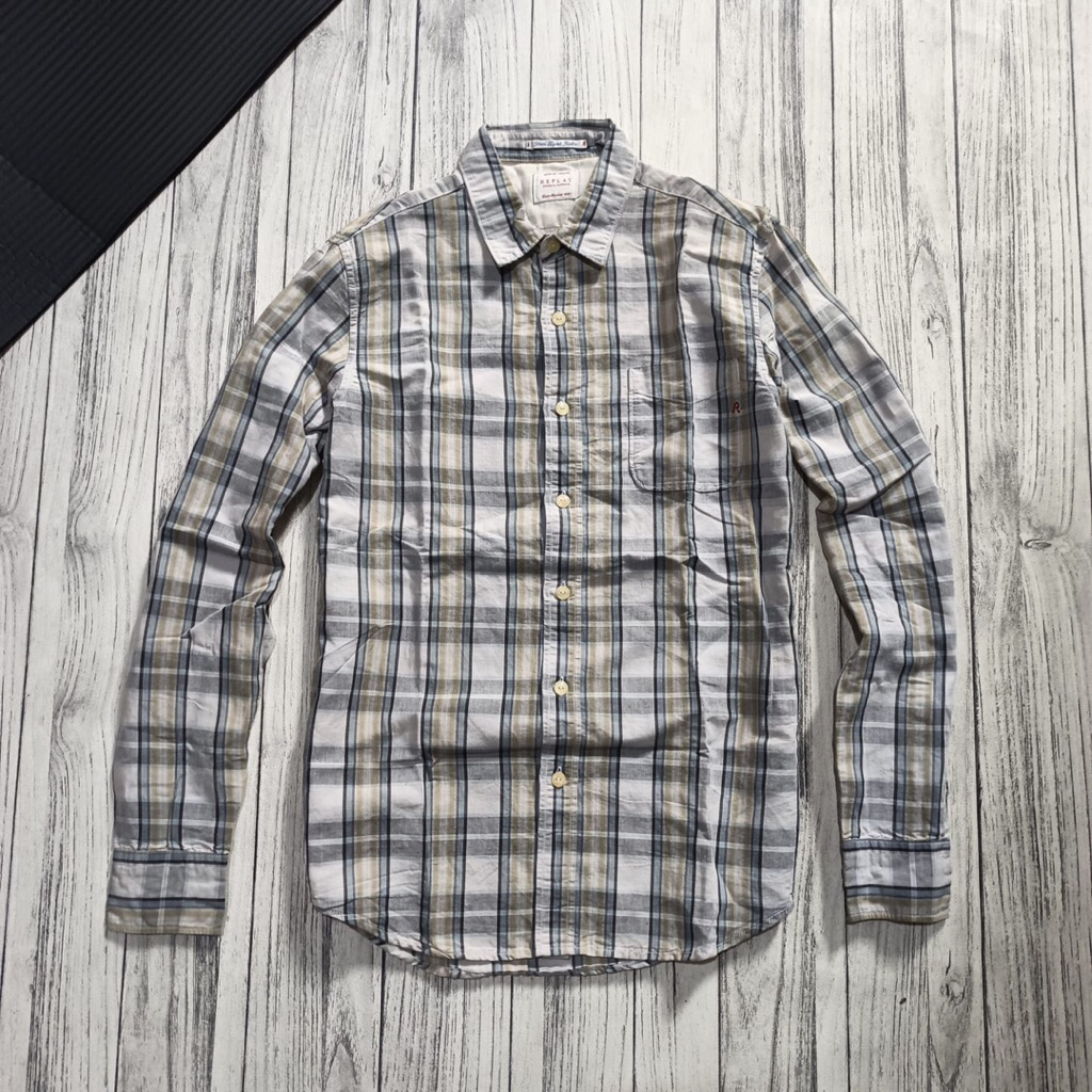 kemeja replay size M - second/bekas