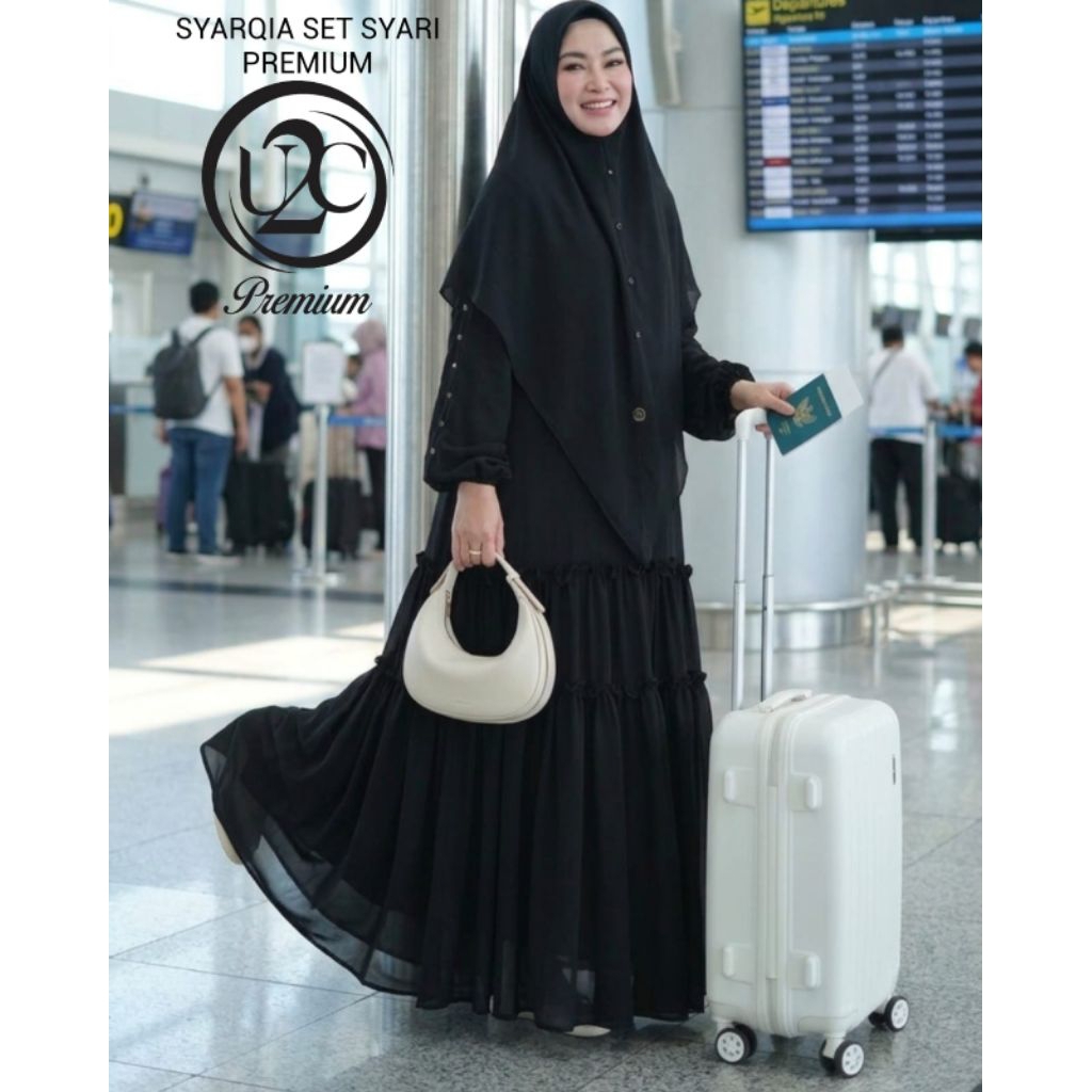 NEW COLLECTION GAMIS SYARI SYARQIA PREMIUM ORI U2C