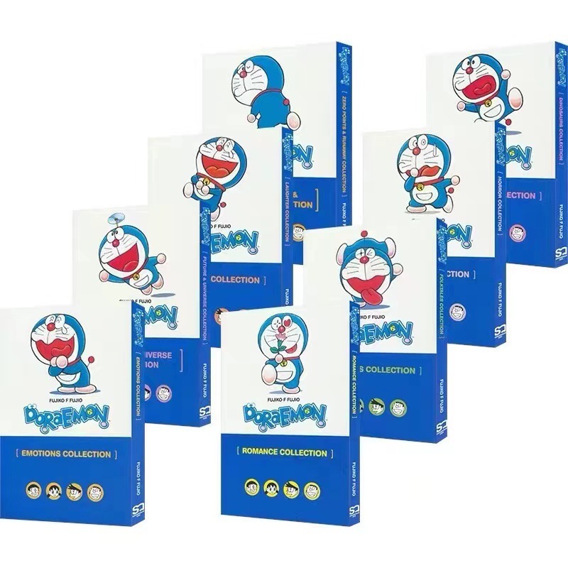 8 Buku Doraemon Collection English Manga - Komik Doraemon Inggris 8 Buku Student Edition